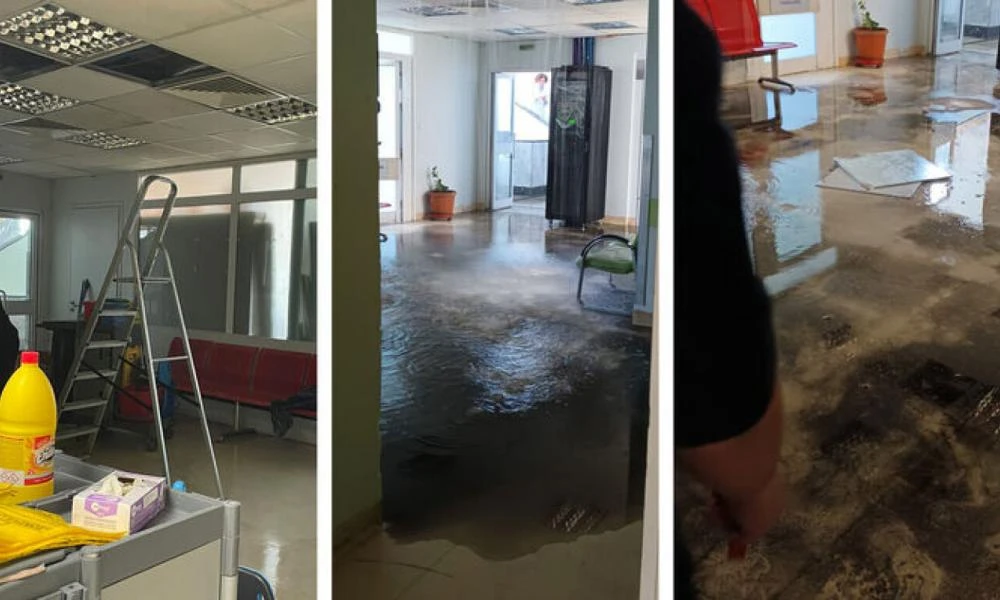 Διαρροή καυτού νερού στον Ευαγγελισμό»: Ξεκίνησε από τον 9ο κι έφτασε μέχρι τον 3ο όροφο
